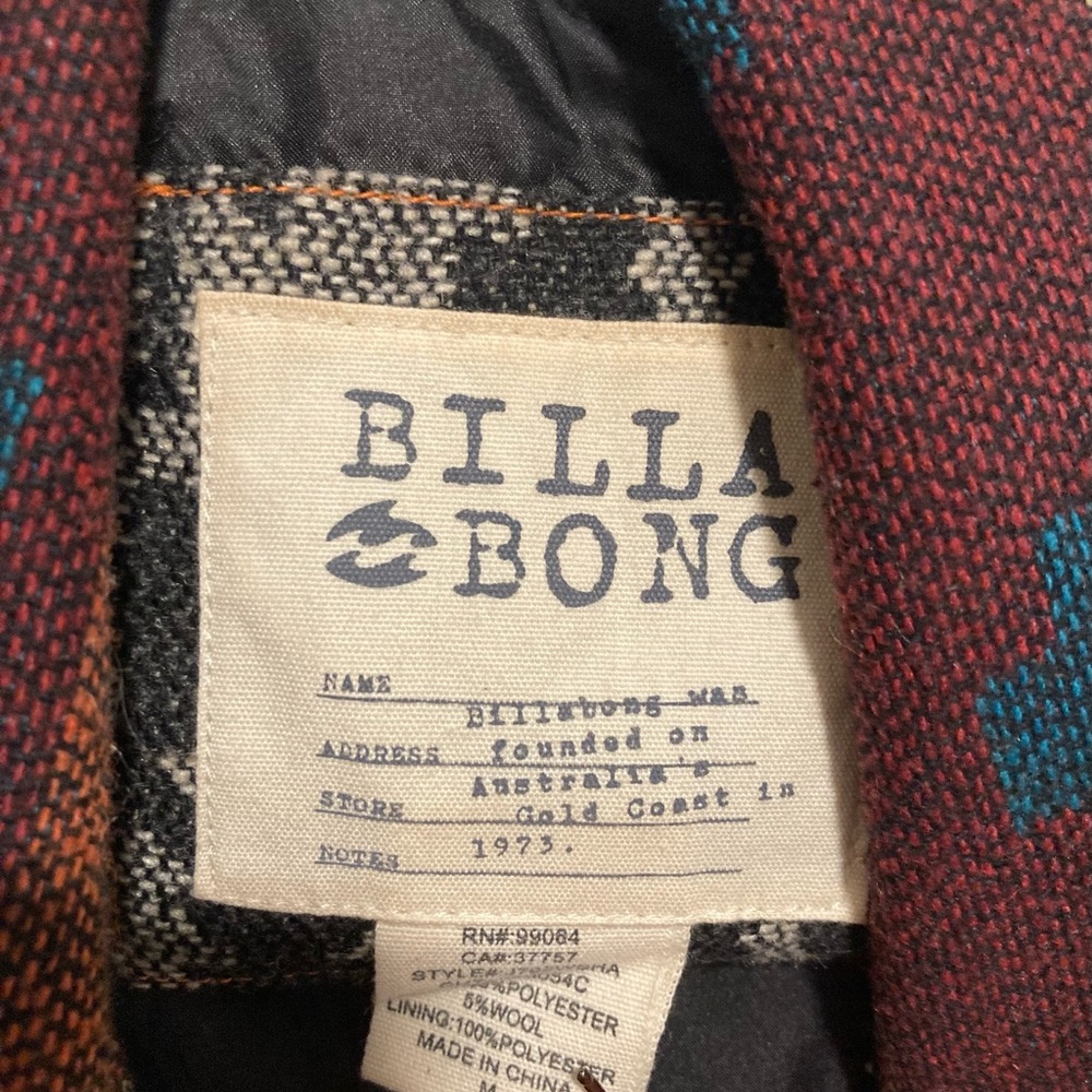 BILLABONG Patterned Jacket - Picture 2 of 3